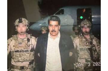 اعتقال الرئيس الفنزويلي مادورو 