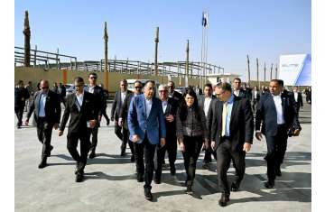 رئيس الوزراء المصري خلال الجولة التفقدية