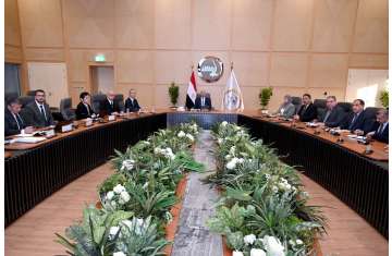 لقاء وزارة الصناعة المصرية مع شركة 