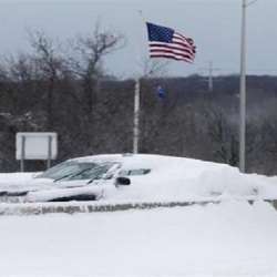 عاصفة ثلجية