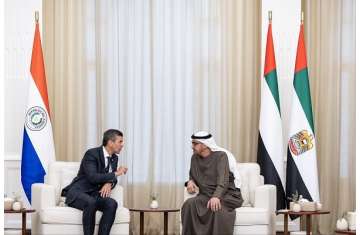 رئيسا الإمارات وباراغواي