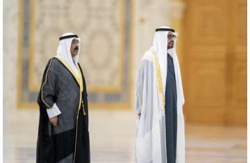 رئيس الإمارات وأمير الكويت - أرشيفية