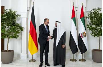 رئيس الدولة ومستشار ألمانيا