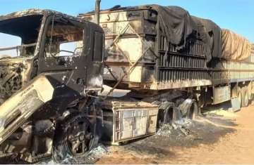 استهداف شاحنة مساعدات في السودان