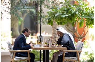   Abdel Fattah El-Sisi Sheikh Mohamed bin Zayed Al Nahyan