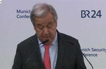 الأمين العام للأمم المتحدة أنطونيو جوتيريش