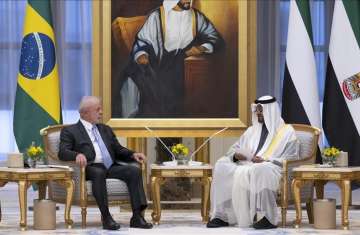 رئيسا الإمارات والبرازيل - أرشيفية