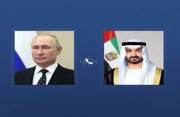 الشيخ محمد بن زايد وفلاديمير بوتين