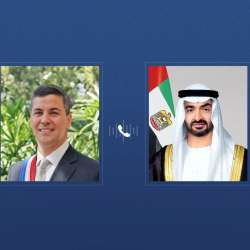 رئيس الإمارات ورئيس البارغواي