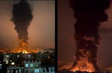 حرائق  إسرائيل و انفجارات ايران