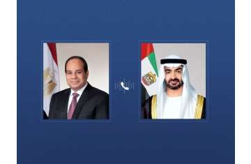 محمد بن زايد وعبد الفتاح السيسي