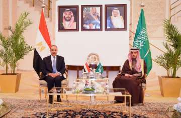وزيرا خارجية السعودية ومصر