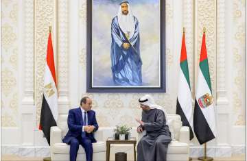 الشيخ محمد بن زايد و فخامة عبد الفتاح السيسي