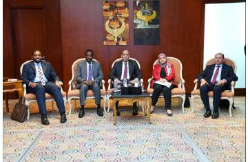 لقاء وزيري العمل المصري والسوداني