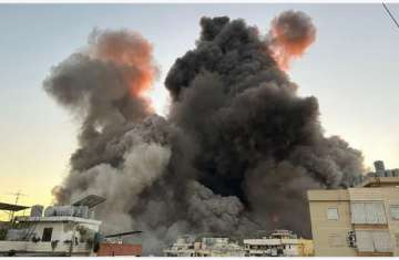 غارة جوية على الضاحية 