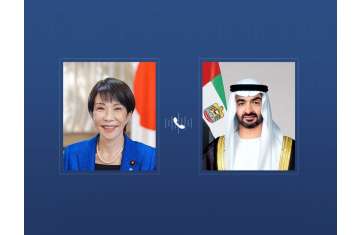 الشيخ محمد بن زايد ورئيسة وزراء اليابان