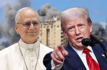 دونالد ترامب وبابا الفاتيكان