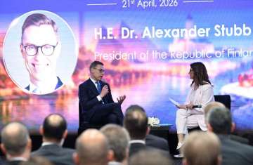 حوار مع الرئيس الفنلندي