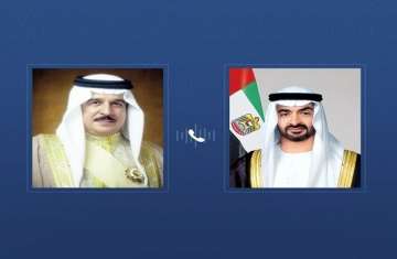 الشيخ محمد بن زايد و الملك حمد بن عيسى