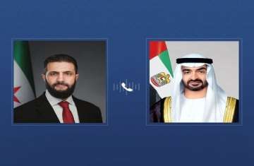 الشيخ محمد بن زايد و فخامة أحمد الشرع