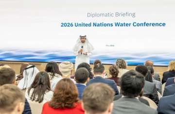 الإمارات تعقد إحاطة للسفراء المعتمدين استعدادا لاستضافة مؤتمر الأمم المتحدة للمياه 2026