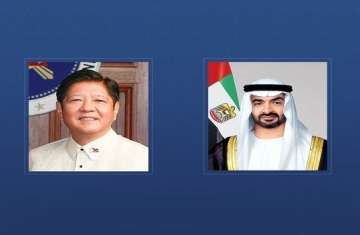 رئيس الإمارات ورئيس الفلبين
