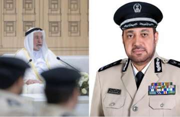 قائد شرطة الشارقة وحاكم الشارقة