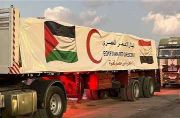 قافلة المساعدات لغزة