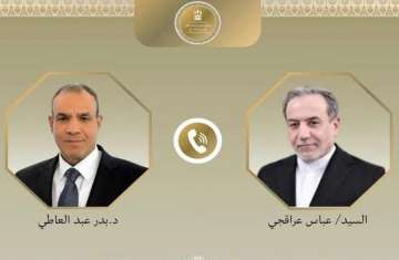 وزيرا الخارجية الإيراني والمصري