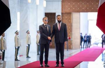 الشرع وماكرون