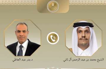وزيرا خارجية مصر وقطر