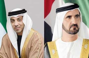 محمد بن راشد ومنصور بن زايد