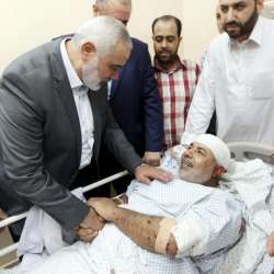 هنية يطمئن على 