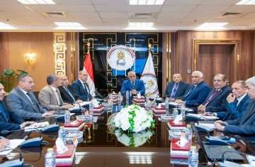 اجتماع وزير الإنتاج الحربي