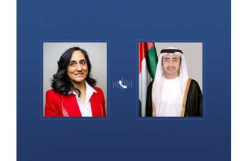 وزيرا خارجية الإمارات وكندا