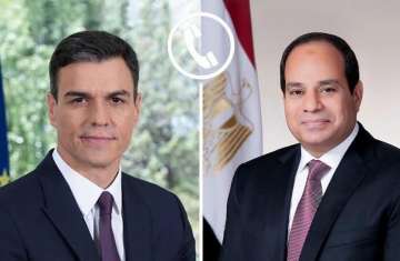 السيسي وبيدرو سانشيز