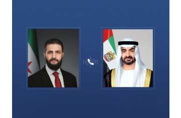 رئيس الإمارات ورئيس سوريا