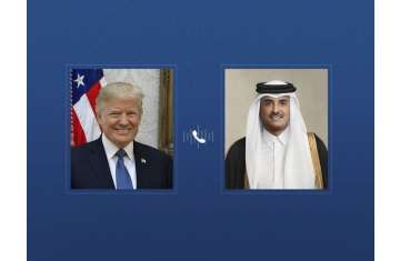 أمير قطر ورئيس أمريكا