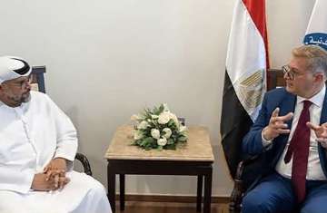 لقاء وزير البترول المصري ورئيس أدنوك للحفر