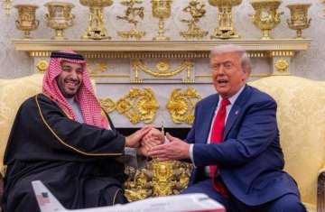 دونالد ترامب والأمير محمد بن سلمان