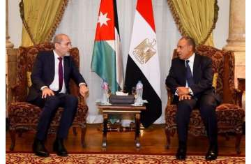 وزيرا خارجية مصر والأردن