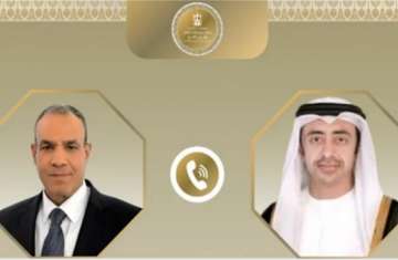 وزيرا خارجية مصر والإمارات