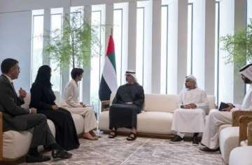 حضور علييف وطحنون بن زايد.. 