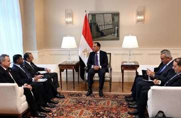 مدبولي مع وفد شركة شيفرون