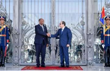 الرئيس السيسي و الفريق عبد الفتاح البرهان