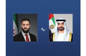 الرئيس الإماراتي ونظيره السوري