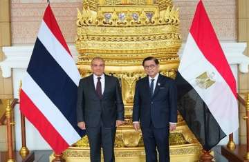وزيرا خارجية تايلاند ومصر