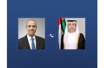 وزيرا الخارجية الإماراتي والمصري