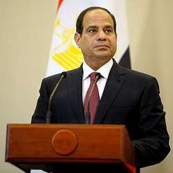 الرئيس المصري عبد الفتاح السيسي 