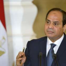 الرئيس المصرى عبد الفتاح السيسي